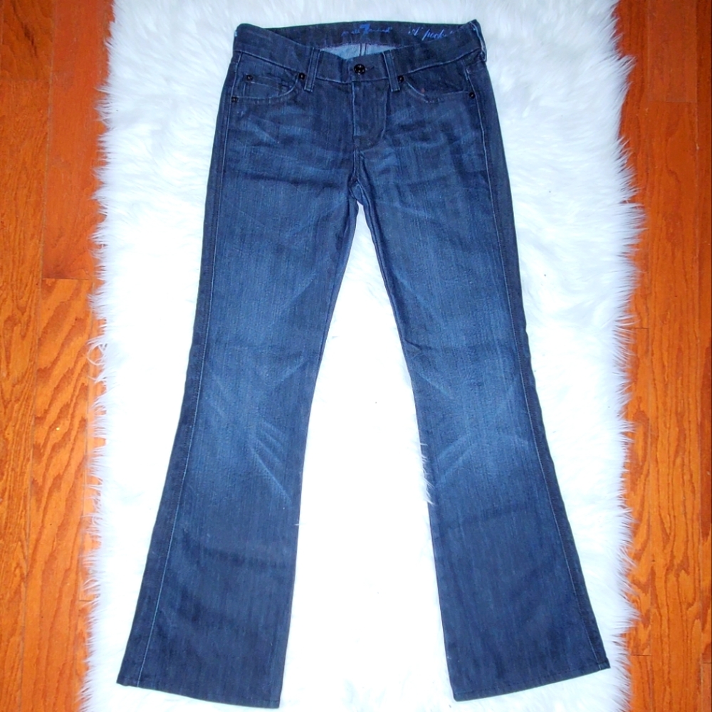 7 for all mankind - Dark Blue Wash Jeans - Size 26